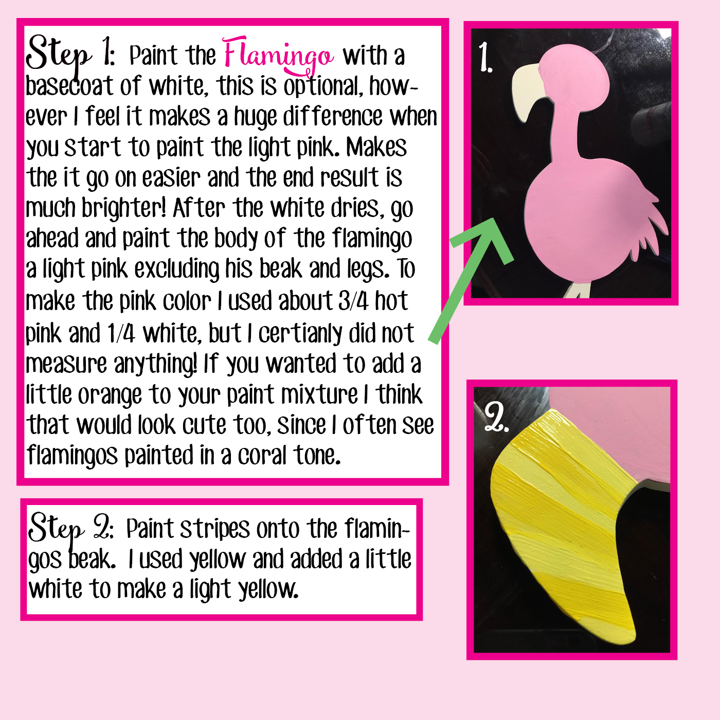 Painted Flamingo